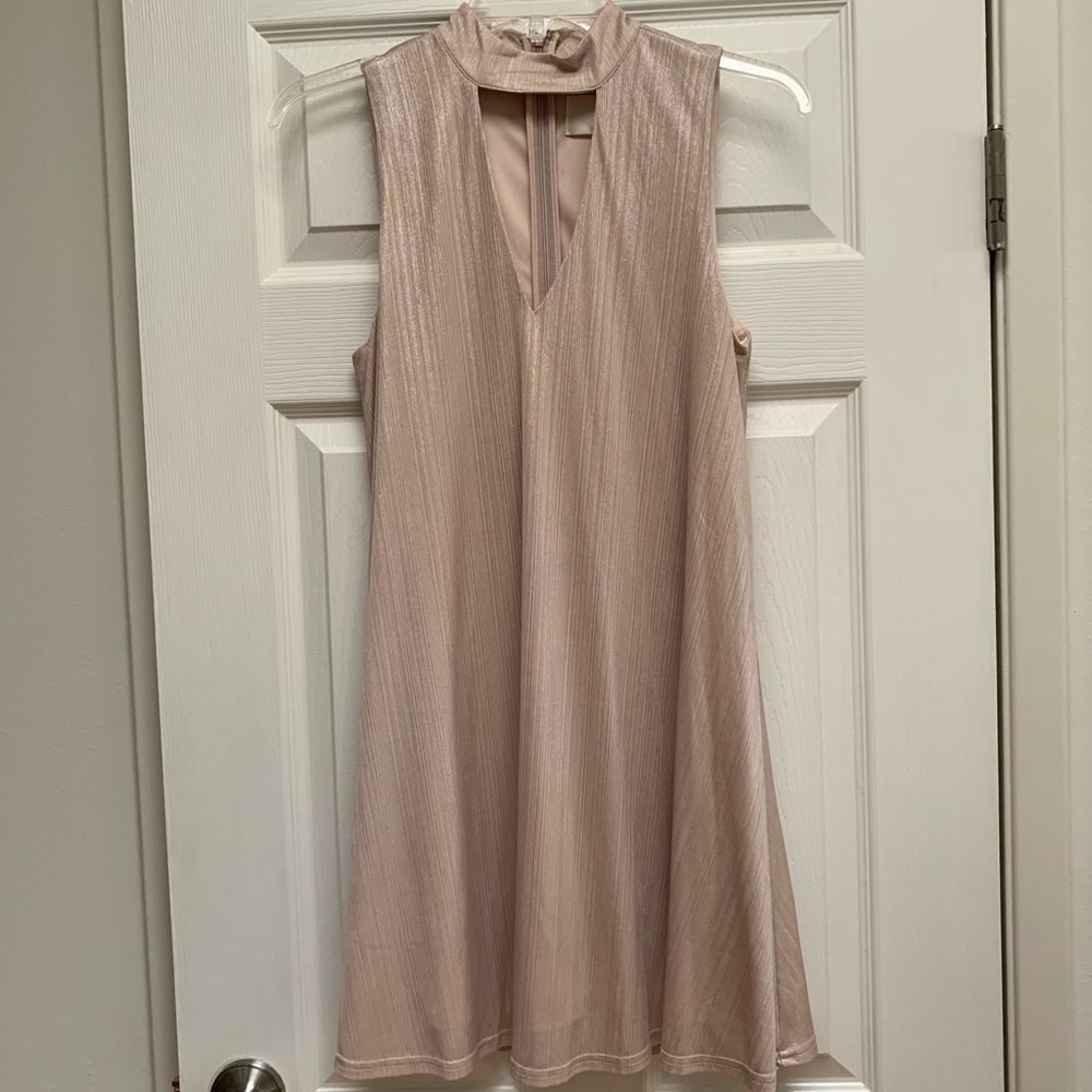 Gold dress